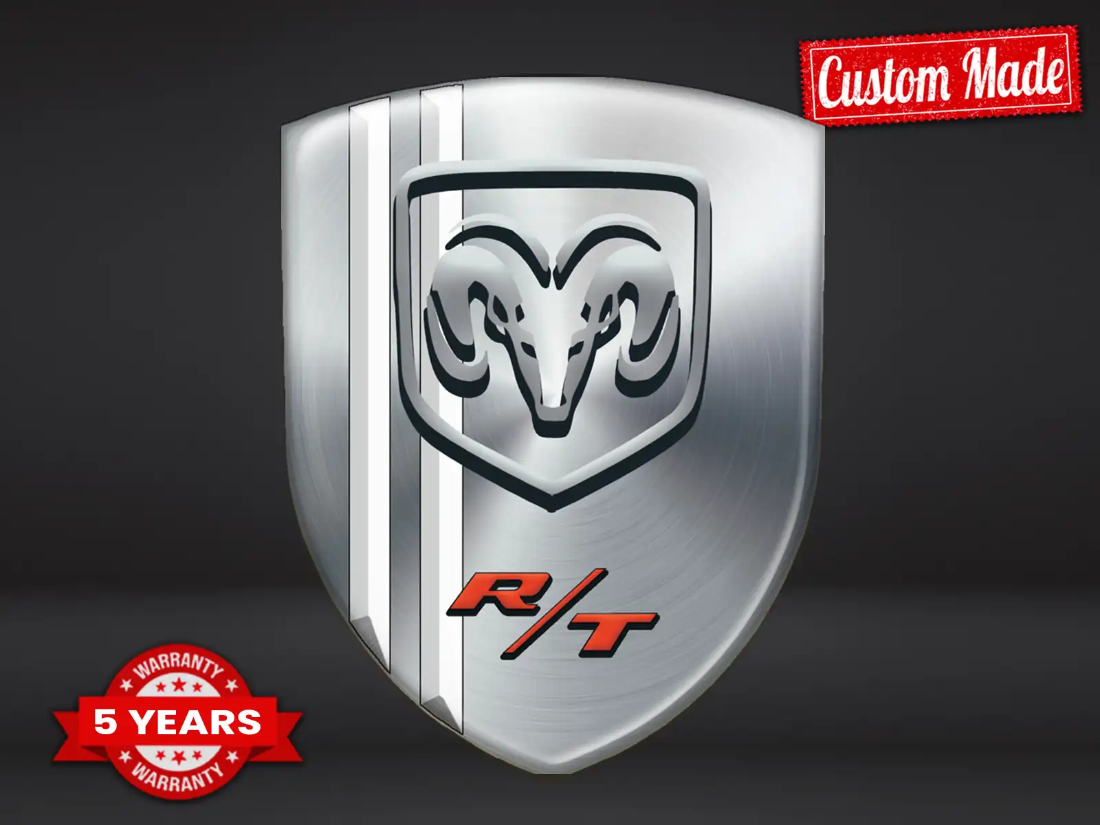 Dodge Heckscheibensticker Hochwertig Drift Design